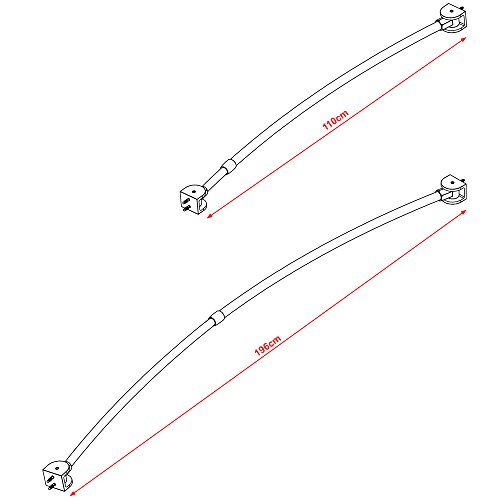 ARC -Duschstange – Silber - 3