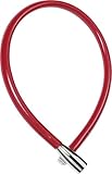 55 cm. ø 6 mm. Abus 1900/55 COLOR - Cable de llave colores surtidos Gris, rojo, azul