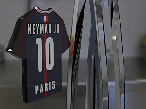 UEFA CHAMPIONS LEAGUE FOOTBALL SHIRT FRIDGE MAGNETS - You choose the name, number and team colours - FREE PERSONALISATION!!! (Paris Saint Germain PSG FC Football Team Magnet)