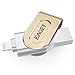 Produktbild EAGET i80 128 G USB-3.0-Anschluss Blitzstrahl Drive mit Touch ID Daumen Pen Drive Speicher Stick Kapazität Expansion MFi zertifiziert für iOS iPhone/iPad/iPod/Mac/PC Laptop