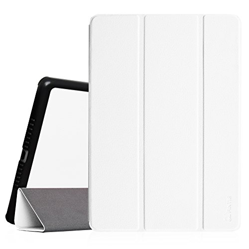 Fintie Apple iPad Air Hülle Case - Ultra Slim Superleicht Schutzhülle Smart Shell Cover Tasche Etui mit Auto Schlaf / Wach und Standfunktion, Weiß