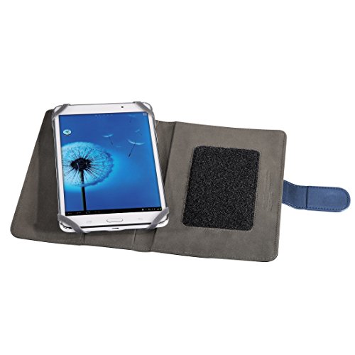 Hama Hülle für Tablets bis 17,8 cm (7 Zoll) mit Standfunktion und herausnehmbarer Kletthalterung, blau - 4