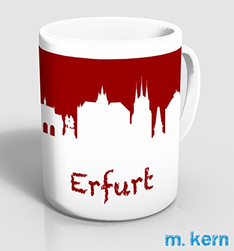Preisvergleich Produktbild Tasse Erfurt Skyline