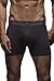 Produktbild Mens Jeep Cotton Plain Ausgestattet Schlüsselloch Trunk Boxershorts - Large - Black / Grey Marl