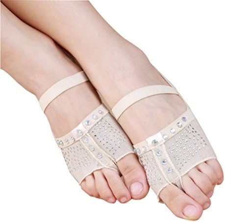 LOVE STUIDO,Ballet Foot Soles/Belly Dance Fitness Practice Shoes to Reduce Foot Pain Relieve Foot Pain Shoes Belly Dance Practice Foot Sets Insoles Neutral,L