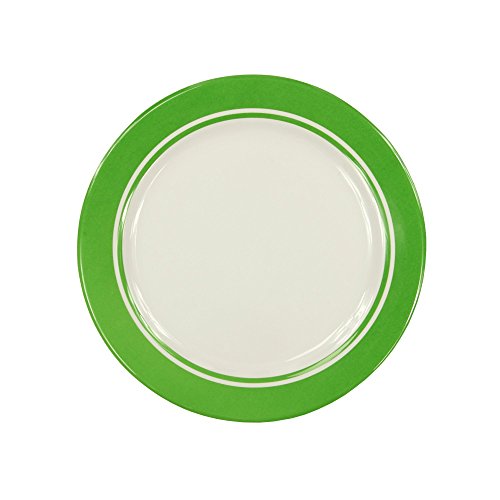 Fridani MDC Dinnerware – 8-teiliges Melamine Geschirr, 2 Becher, 4 Teller in 2 Größen, 2 Schüsseln - 3