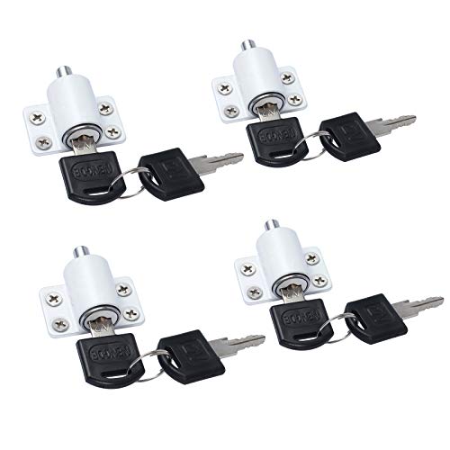 ESYNIC 4 Piezas Cerraduras de la Ventana/Puerta para Niños/Bebé