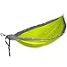 Produktbild eno DoubleNest LED Neon yellow Grey superlight hammock