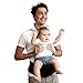 Bebamour Comfort Wrap Toddler Baby Sling Carrier with Hood for Newborn 4 in 1 (brown)