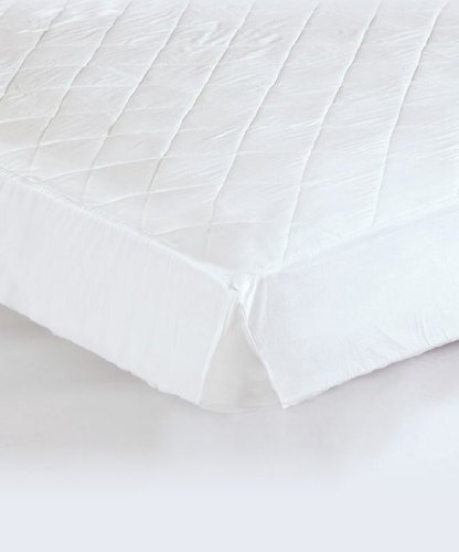 Gesteppte Matratzen-Spannauflage, Super King Size, Extra tief, Weiß, 33 cm