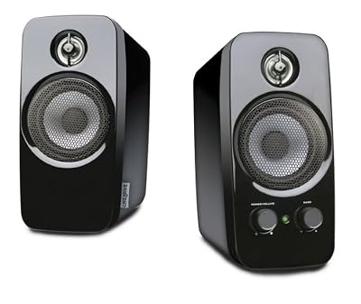 Creative Inspire T10 - Enceintes Multimédia 2.0 pour PC - Noir