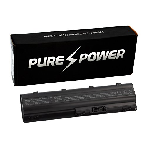 PURE⚡POWER® EXTENDED Laptop Akku für HP Pavilion dv6-6c85eg (10.8V, 8800 mAh, schwarz, 12 Zellen)