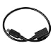 Produktbild 30CM Portable Size USB-C 3.1 Type-C Female to Micro USB Male Converter Cable Adapter OTG Connector Cable