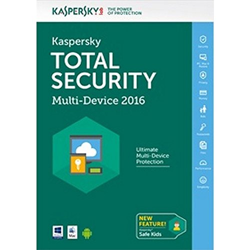 Preisvergleich Produktbild Kaspersky total security 2016 multidevice 1 user 1 yaer (incluso safe kids) (1000022175)