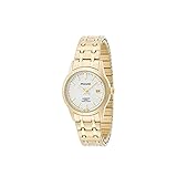 Fossil AM4532 Cecile Uhr Damenuhr Lederarmband vergoldet 100m Analog Datum beige