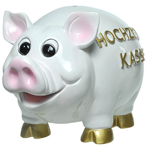 XXL Sparschwein Hochzeitskasse mit Schloß