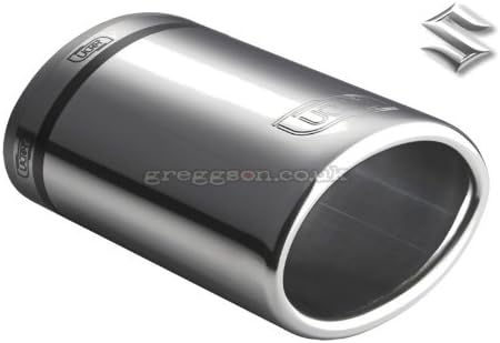 Sport Exhaust Tail Pipes Trim Suzuki Swift III Generation 2005-2012