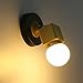 Produktbild Einfache Kreative Holz Wand Lampe Warmes Schlafzimmer Nachttisch Lampe Korridor Balkon Wohnzimmer Lichter Gang Eingang Lichter,EIN