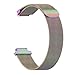 Produktbild Happysdh Armband kompatibel mit Garmin Forerunner 220 235 235 735, Smartwatch Zubehör Milanese Magnetic Uhrenarmband Ersatzarmband Armbänder Smartwatch für Männer Frauen