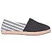 Live Ur Style Men Black Denim lycra n Grey White Stripes combi denim Espadrilles Casual Shoes RS.849.00