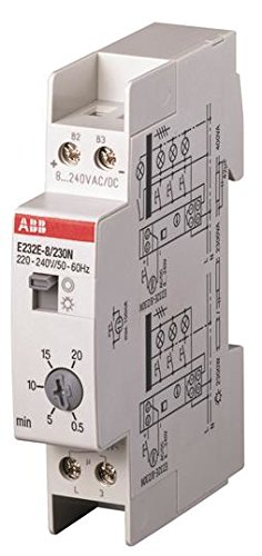 Preisvergleich Produktbild ABB e232e-8 / 230 N weiß Timer ELEKTRO