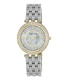 Anne Klein Damen Analog Klassisch Quarz Uhr mit Plastik Armband AK/N2620GYGB
