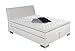 Produktbild MaxComfort 18128 Boxspringbett, Stoff: Nature Ecru 102, Bonell/Tonnentaschenfederkern 90 x 200 cm