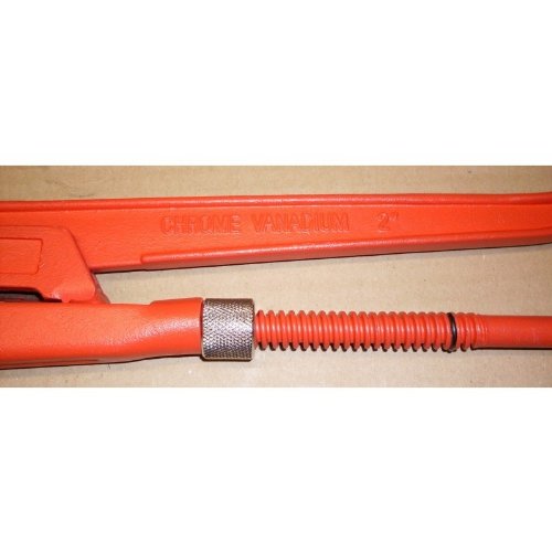 Rohrzange / Eckrohrzange 2 ‚ zoll, große robuste Ausführung für Rohre bis ca. 50 mm Durchmesser - 2