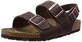 birkenstock milano exquisite Leder BIRKENSTOCK Herren Milano Geöltes Leder Weit Sandalen, Braun (Habana), 42 EU