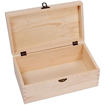 Eine Holzschatulle für kleine Gegenstände, Mangobaumholz