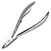 Malteser Solingen German Nickel Plated Hardened Stainless Steel Cuticle Pliers