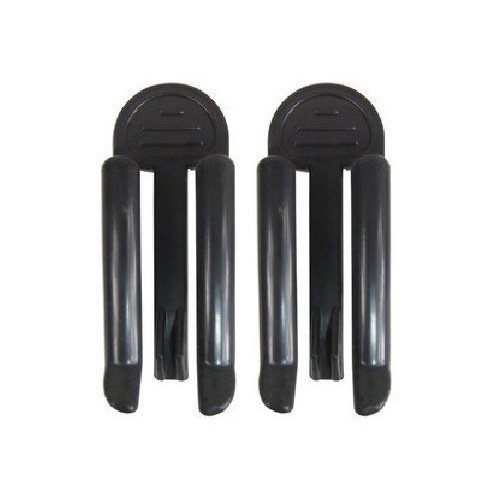 Muelleimer Beutel Clip – SODIAL(R) 2 Stuecke Muelleimer Abfalleimer Muelleimer Tasche Clips Halter - 3