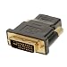 Generic DVI-I (24+5)Pin Male To HDMI Female Adapter Connector Gold Plated Stylish RS.170.00