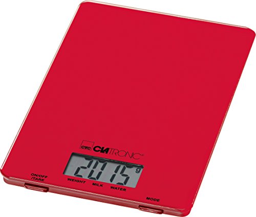 Clatronic KW 3626 rot Küchenwaage