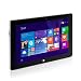Produktbild TrekStor SurfTab wintron 10.1 (10,1 Zoll (25,6 cm), Windows-Tablet mit Intel Inside, 1,83 GHz, 2 GB RAM, 32 GB Speicher, Windows 8.1 mit Bing, Office 365 Personal 1-Jahres-Abo, HD IPS-Display, USB 2.0-Buchse, Micro-USB 2.0-Host-Buchse, Bluetooth, Kamera, Kartenleser, Micro-HDMI, WLAN, Mikrofon, Stereo-Audio-Out, Tastatur Dock) schwarz