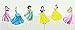 Produktbild Encore kaufen Princess Party Cupcake Topper Birthday Party Supplies 24 (4 Ariel, 4 Cinderella, 4 Jasmin, 4 Snow weiß, 4 Belle, 4 Aurora)