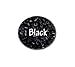 Silicone Micro Rings Beads - 100 Black 5mm rings for I Tip Hair Extensions or Feather Hair Extensions