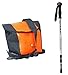 Price comparison product image Leki FS Outdoor Gift Set Monopod Hiking Stick with Integrated Camera Screw Tripod Plus Dust and Splash Proof Case for Cameras and Electronic