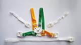 BabySecurity Harness & Zügel - Grün/Gelb Teddy Buckle