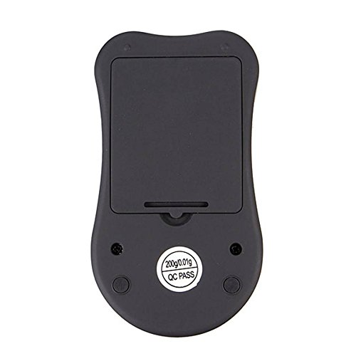 ELEGIANT Professional 200g 0.01g Mini Digitalwaage Taschenwaage Maus geformte Schmuckwaage Feinwaage Goldwaage Briefwaage Schmuck Gramm g/oz/tl/gn/ozt/dwt/ct - 7