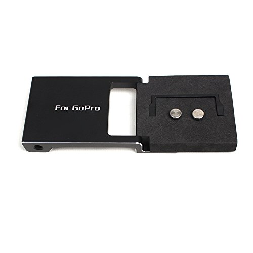 Kingwon Hero 5 4 3 3 + Adapter Mount Switch Plate Board Zubehör Aluminium Legierung für DJI Osmo Mobile Gimbal PDA Halterung Anschluss GoPro Hero 5 4 3 + - 8