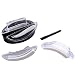 HENGSONG Eyebrow Stamp Powder Perfect Eyebrow Power Seal Nature Eye Brow Powder Cosmetic Kit (Dark brown)