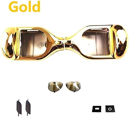 YAVOCOS 6.5 inch Chrome Outer Plastic Cover Case Shell Replacement Smart Self Balance Wheel Balancing Electric Scooter Spare Parts