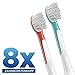 Produktbild 8 Stk. (2x4) Ersatz Aufsteckbürsten für Philips Sonicare für Kinder. Ersatz für HX6034. Komplett kompatibel mit Philips Sonicare Schallzahnbürsten: DiamondClean, FlexCare Platinum, FlexCare+, HealthyWhite, HealthyWhite+, Sonicare 2 Series, Sonicare 3 Series, PowerUp.