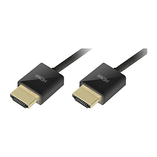 LogiLink CH0040 HDMI Kabel, "Style", HDMI / HDMI, schwarz, 1,5m