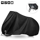 Housse de Vélo , otumixx Housse de Protection pour Vélo Imperméable Housse pour Vélo étanche Anti poussière Protection UV Housse de Pluie de Vélo pour VTT et Vélo de Route 200x70x110cm, Noir