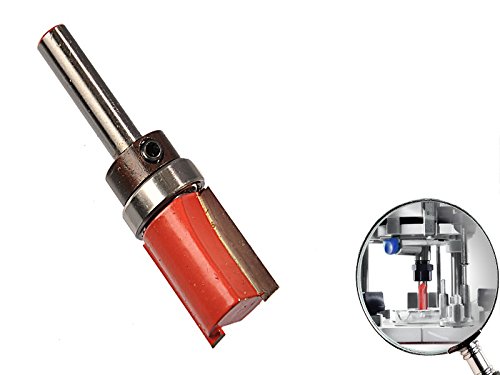 Kopierfräser Hartmetall 8 mm Schaft 3/4' x 1' x 3/4' Schneide für Frässchablone