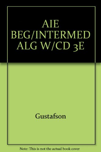 Preisvergleich Produktbild AIE BEG / INTERMED ALG W / CD 3E