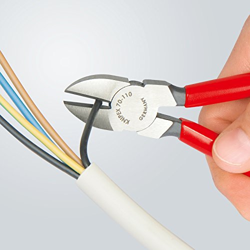 Knipex 70 01 110 Mini-Seitenschneider, Schneiden bis Ø 3,0 mm, Länge 110 mm - 3