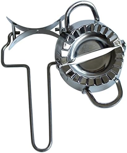 HUAXIONG Baking Pastry Tools Multifunction Stainless Steel Wraper Dough Presser + Dumpling Maker Mould Cutter Pie Ravioli Dumpling Maker Home Kitchen Usefull Tool